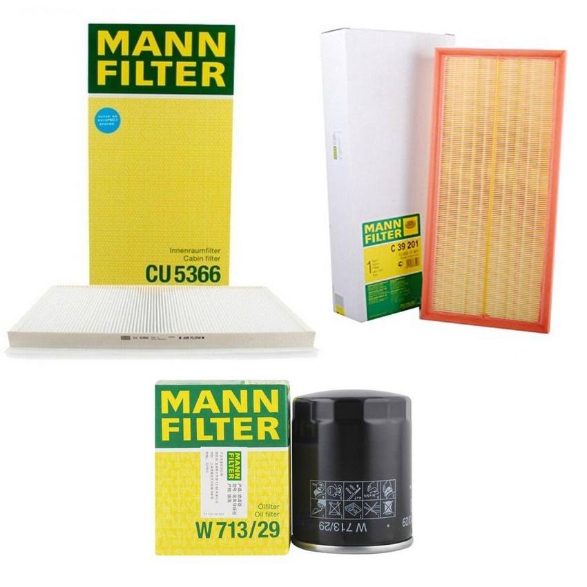 Jaguar Land Rover Filter Service Kit 95511013100 - MANN-FILTER 1790238KIT